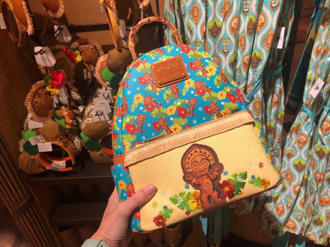 disney's polynesian village resort loungefly mini backpack front