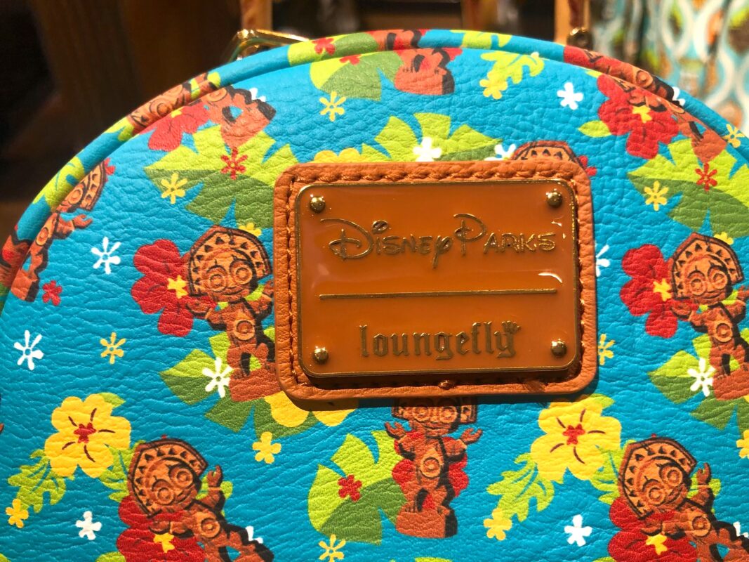 disney's polynesian village resort loungefly mini backpack badge