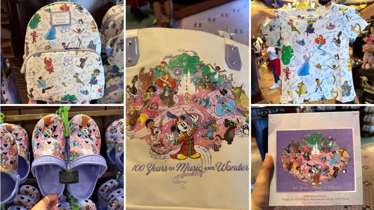 New Disney100 Collection Featuring Animated Musical Characters at