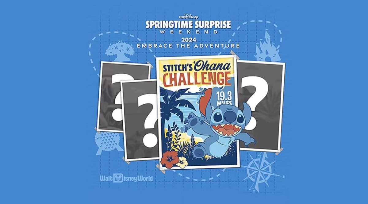 ohana！ runDisney Announces Stitch's 'Ohana Challenge for Springtime