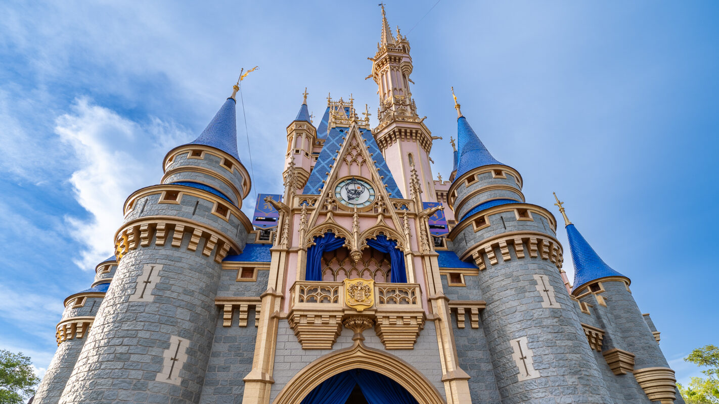 Front of Cinderella Castle at Magic Kingdom