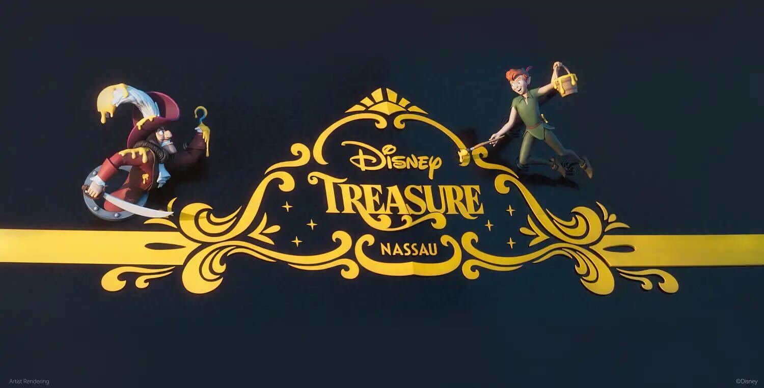 Disney Treasure stern artwork