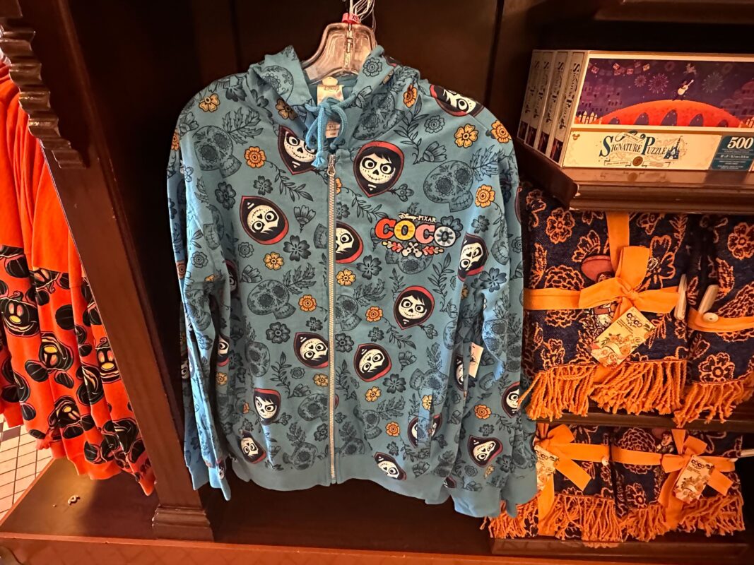 marigold and sugar skull hoodie