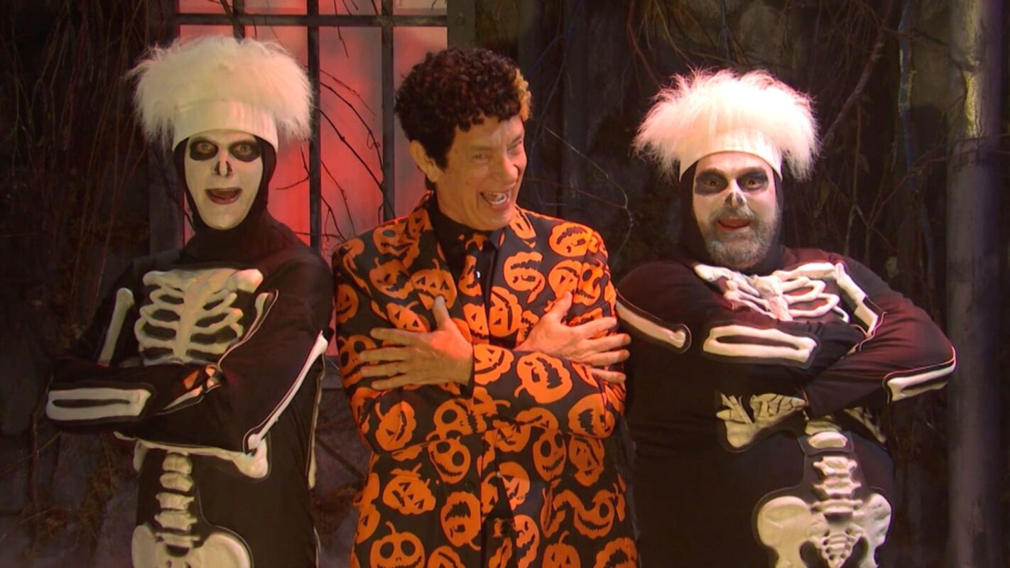 Tom Hanks as David S. Pumpkins on SNL
