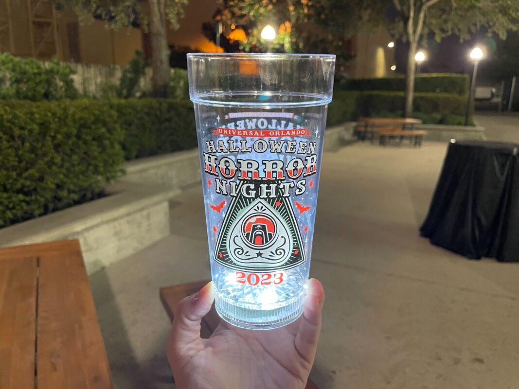 Halloween Horror Nights 32 blinky cups
