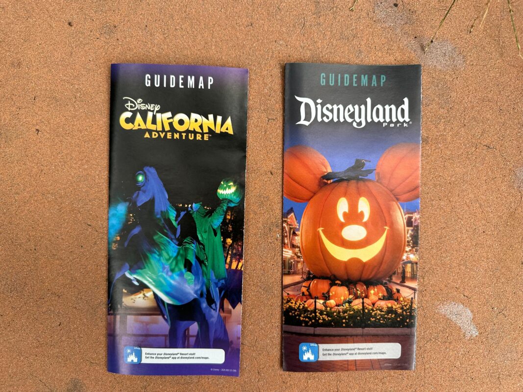 New Guidemaps Released for Disneyland Resort for Halloween