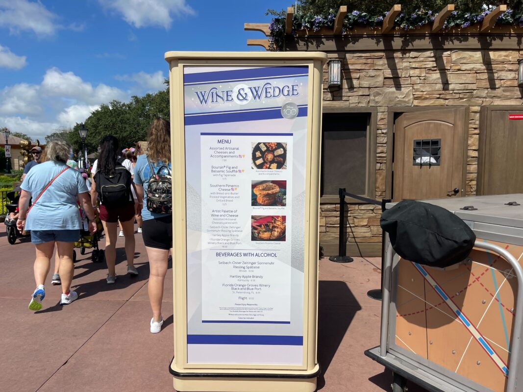 Wine & Wedge Food Review 2023 EPCOT International Food & Wine Festival