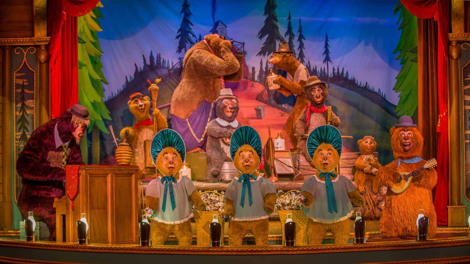 Country Bear Jamboree characters