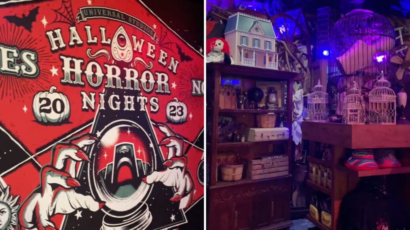 Halloween Horror Nights shop at MCO
