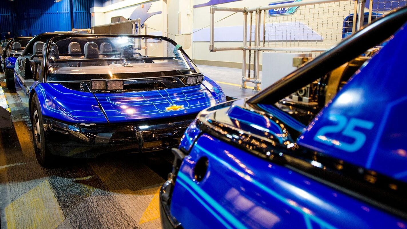Test Track vehicles