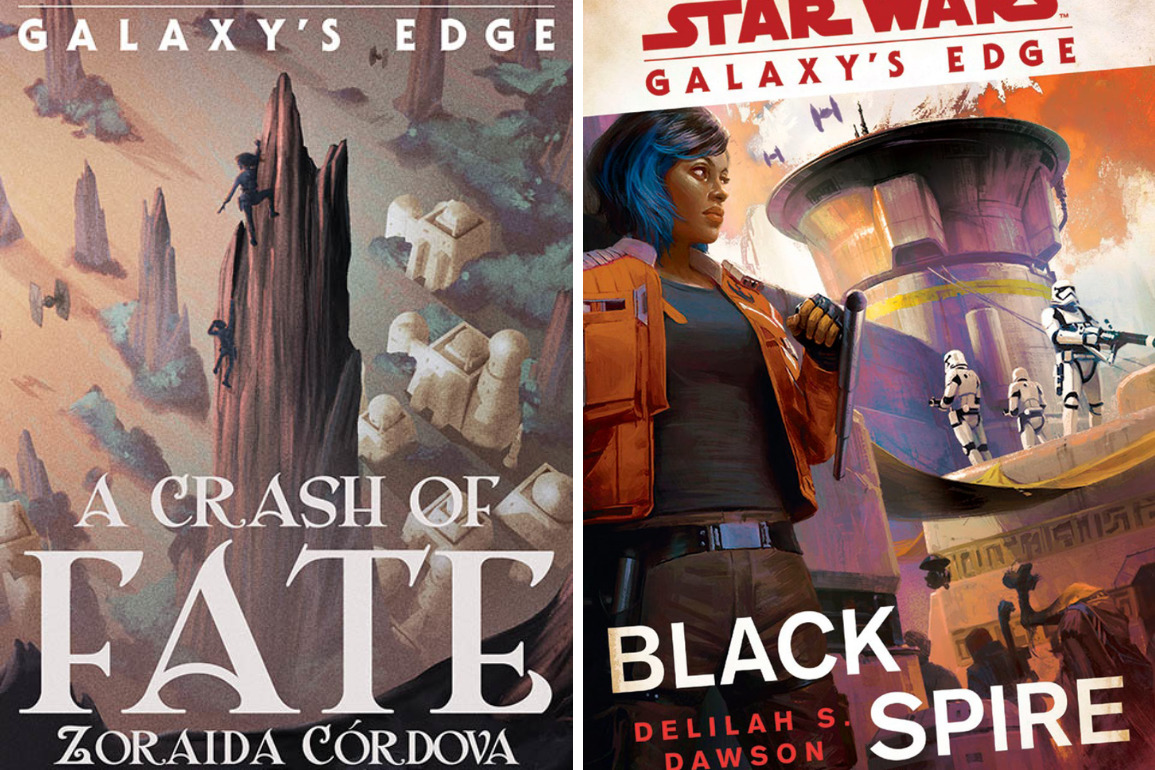 A Crash of Fate and Black Spire, featuring Batuu, the planet in Galaxy's Edge. 