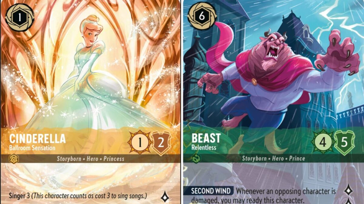 lorcana all enchanted cards Lorcana Rise of the Floodborn : Tiana and Merlin Starter Deck
