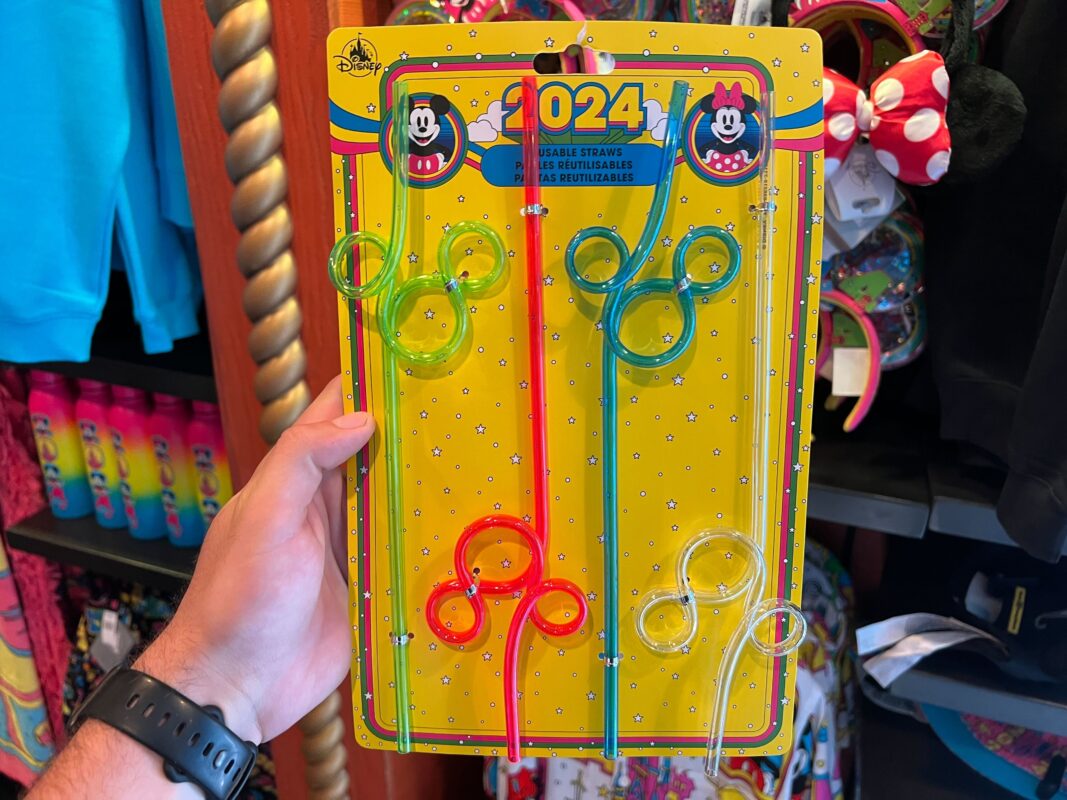 2024 Mickey straws