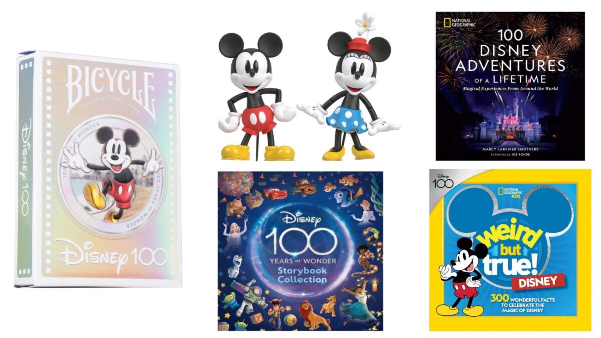 Disney100 Holiday Gift Ideas Including Mickey & Minnie Posable Figures, Playing Cards, Storybook Collection, and More - WDW News Today Disney100 Holiday Gift Ideas Including Mickey & Minnie Posable Figures, Playing Cards, Storybook Collection, and More - WDW News Today