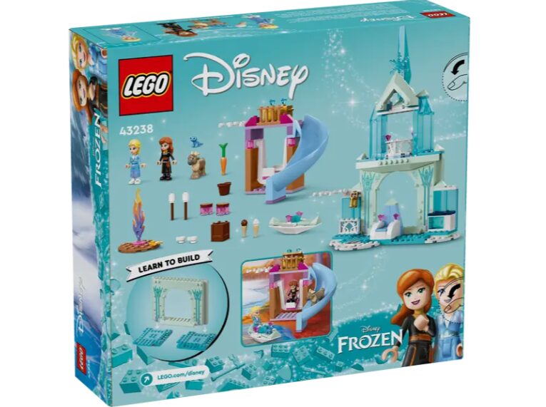 The Box for the Elsa's Frozen Castle Disney LEGO set.
