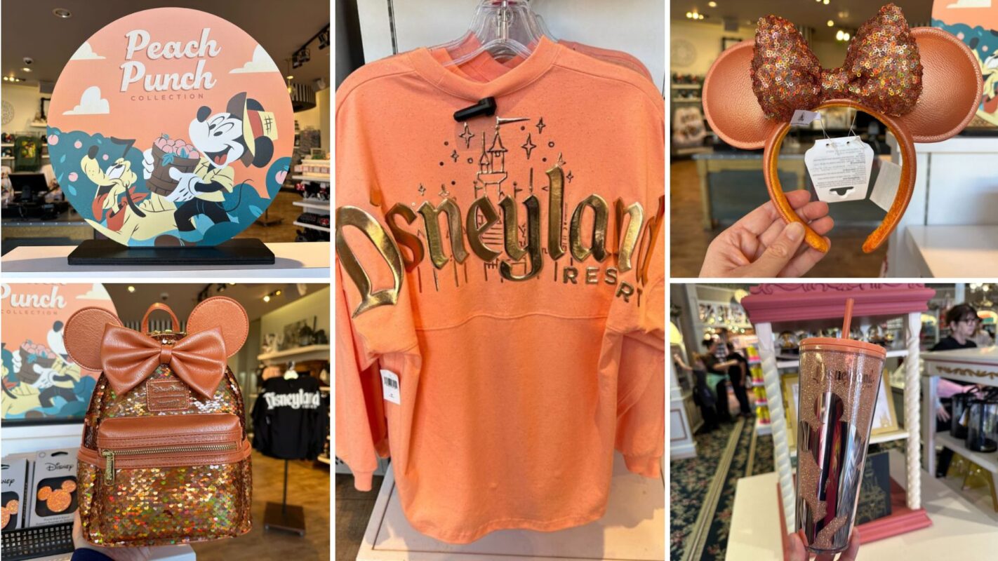 Peach Punch merchandise at Disneyland Resort