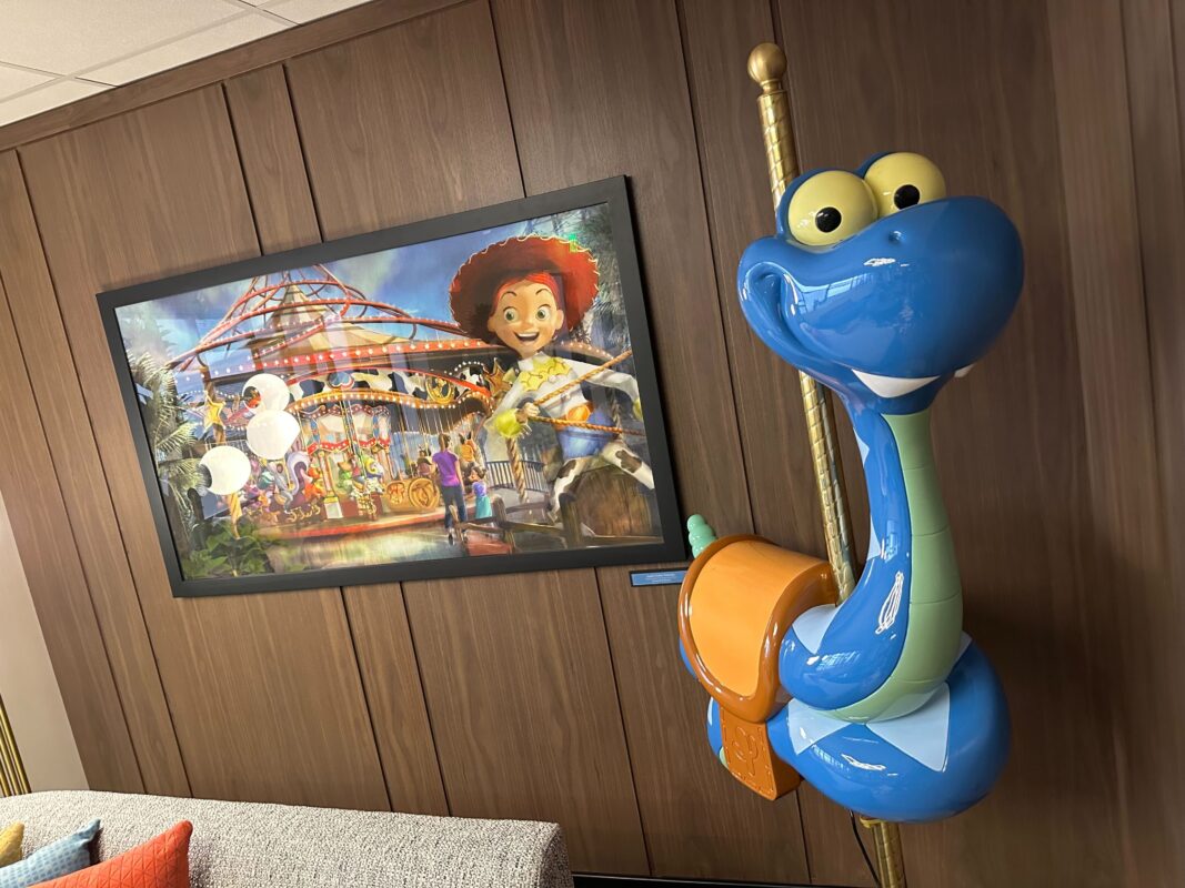 Jessie's Critter Carousel snake in Creators Club