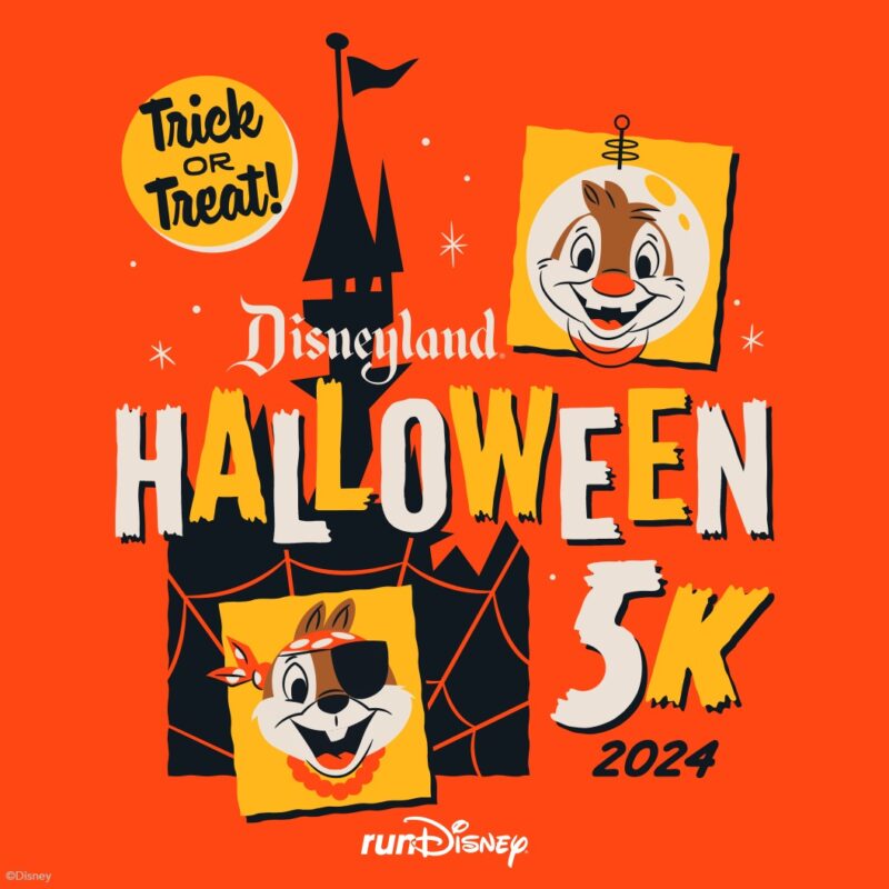 Chip 'n' Dale Trick or Treat Halloween 5K art