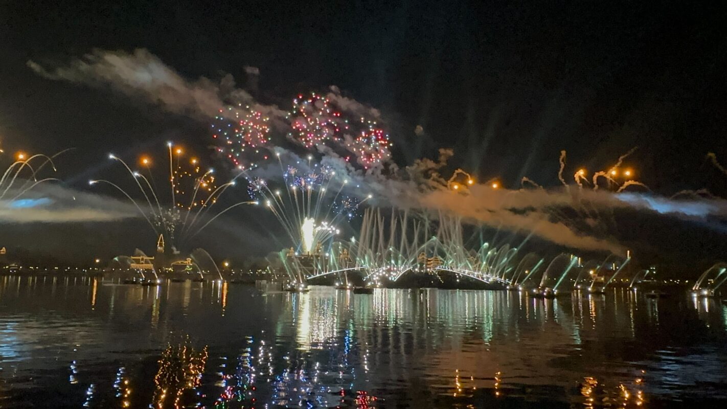 EPCOT New Year's Eve fireworks