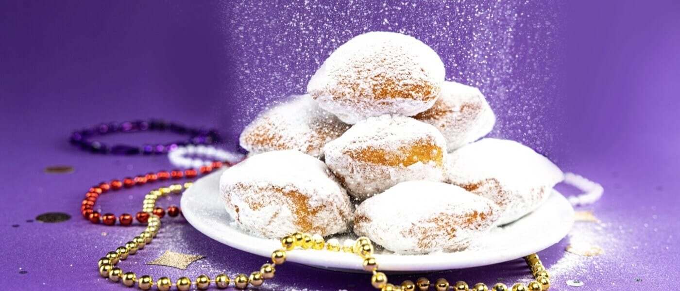 Universal Mardi Gras beignets