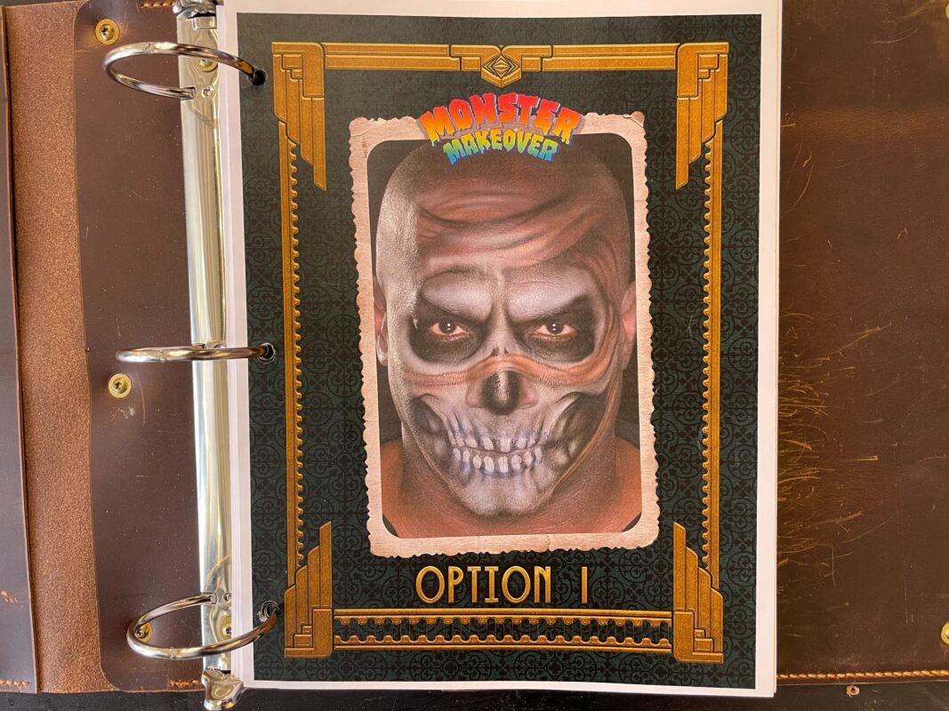 A photo of the sample image for Monster Makeover Option 1