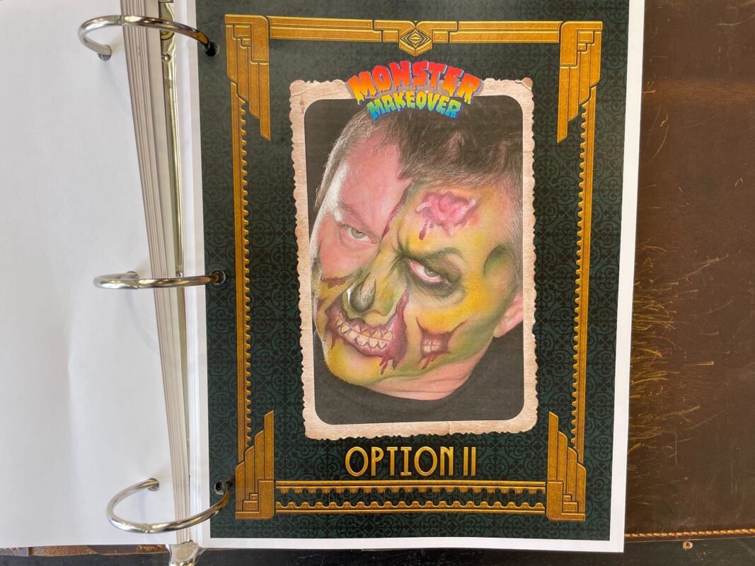 A photo of the sample image for Monster Makeover Option 11