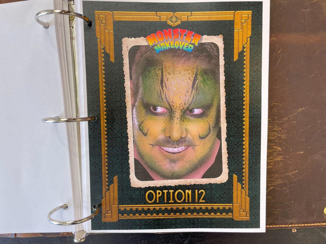 A photo of the sample image for Monster Makeover Option 12