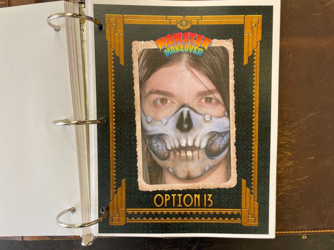 A photo of the sample image for Monster Makeover Option 13