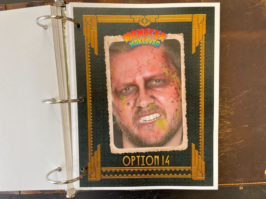 A photo of the sample image for Monster Makeover Option 14