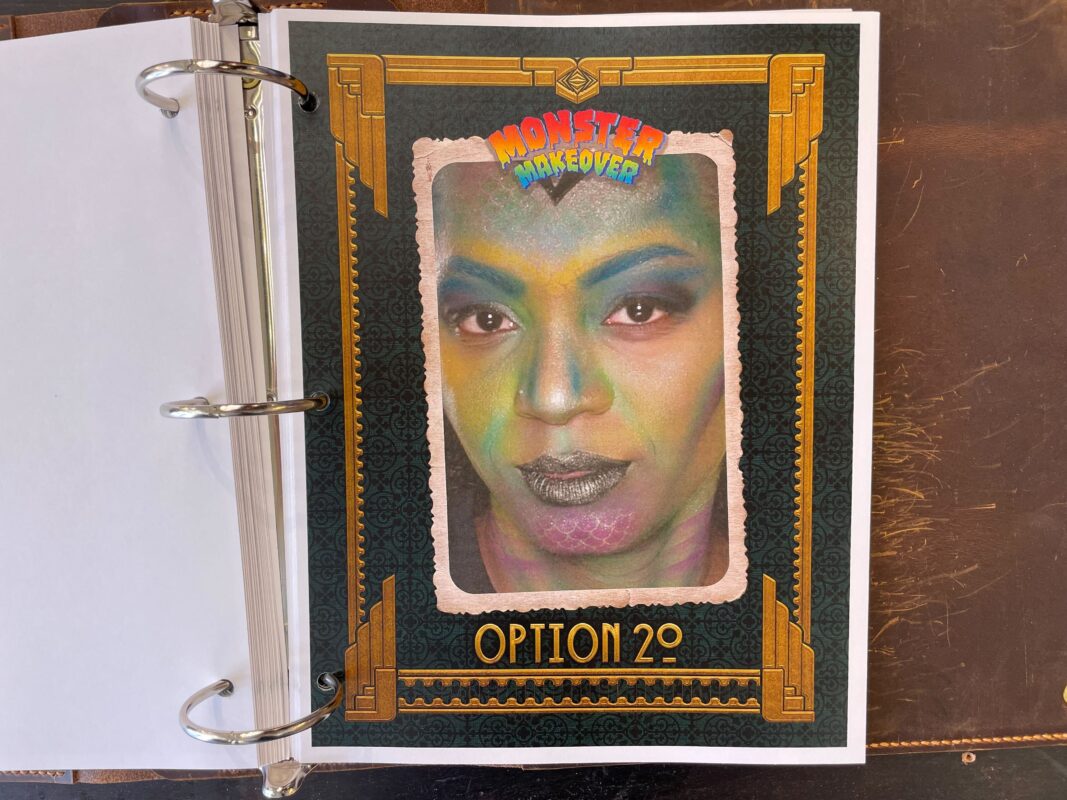 A photo of the sample image for Monster Makeover Option 20