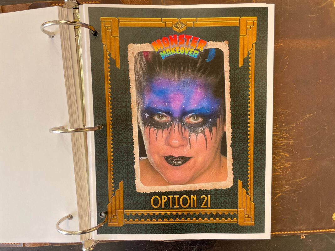 A photo of the sample image for Monster Makeover Option 21
