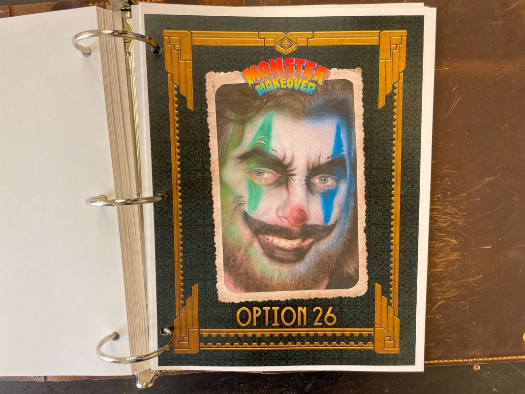 A photo of the sample image for Monster Makeover Option 26