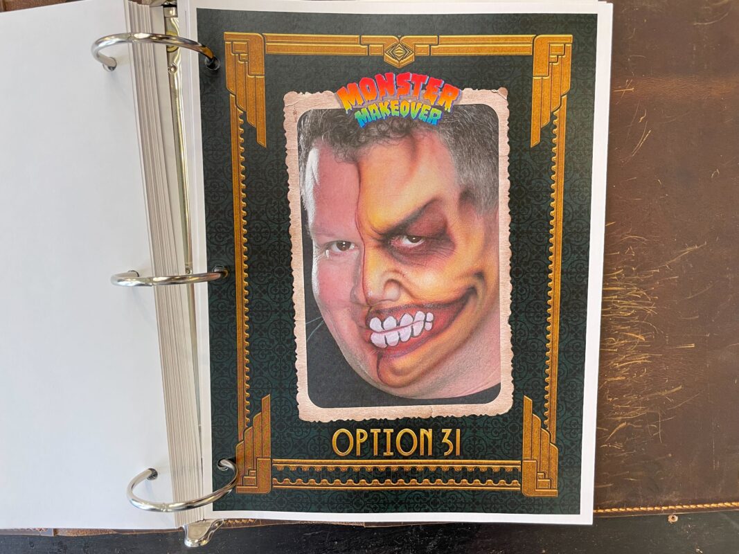 A photo of the sample image for Monster Makeover Option 31