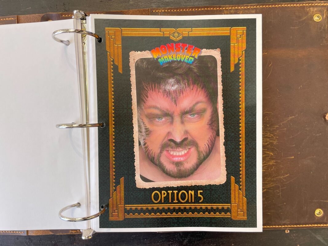 A photo of the sample image for Monster Makeover Option 5