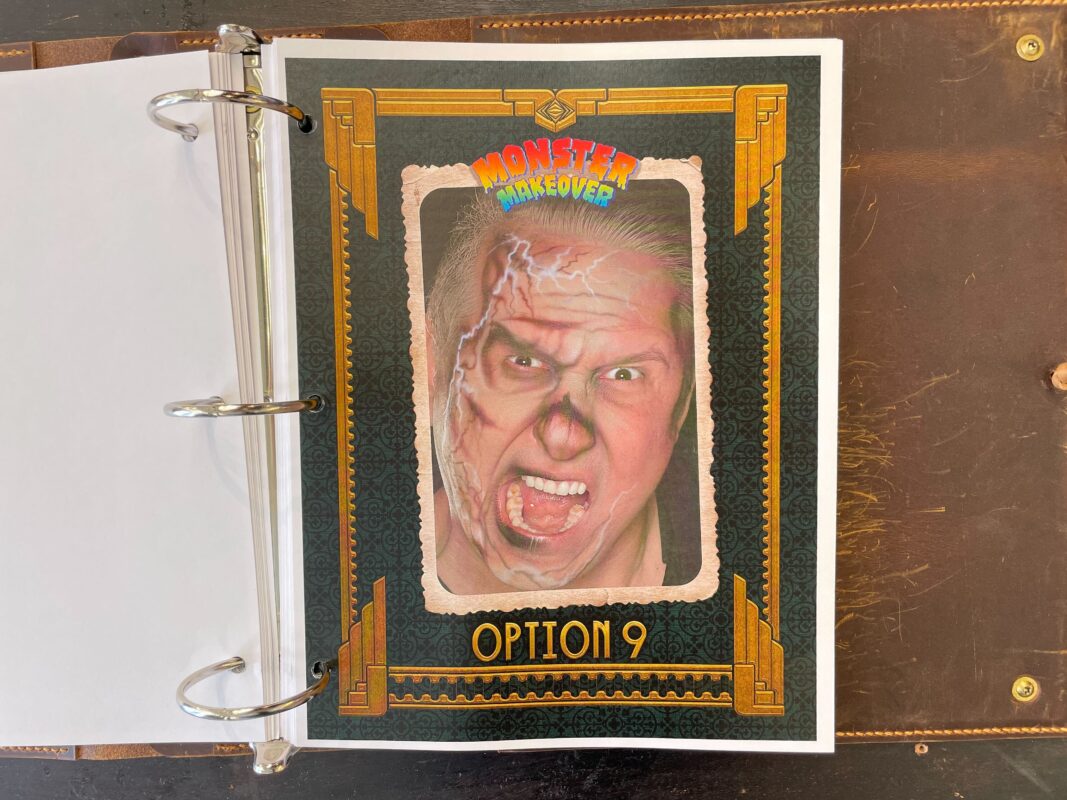 A photo of the sample image for Monster Makeover Option 9