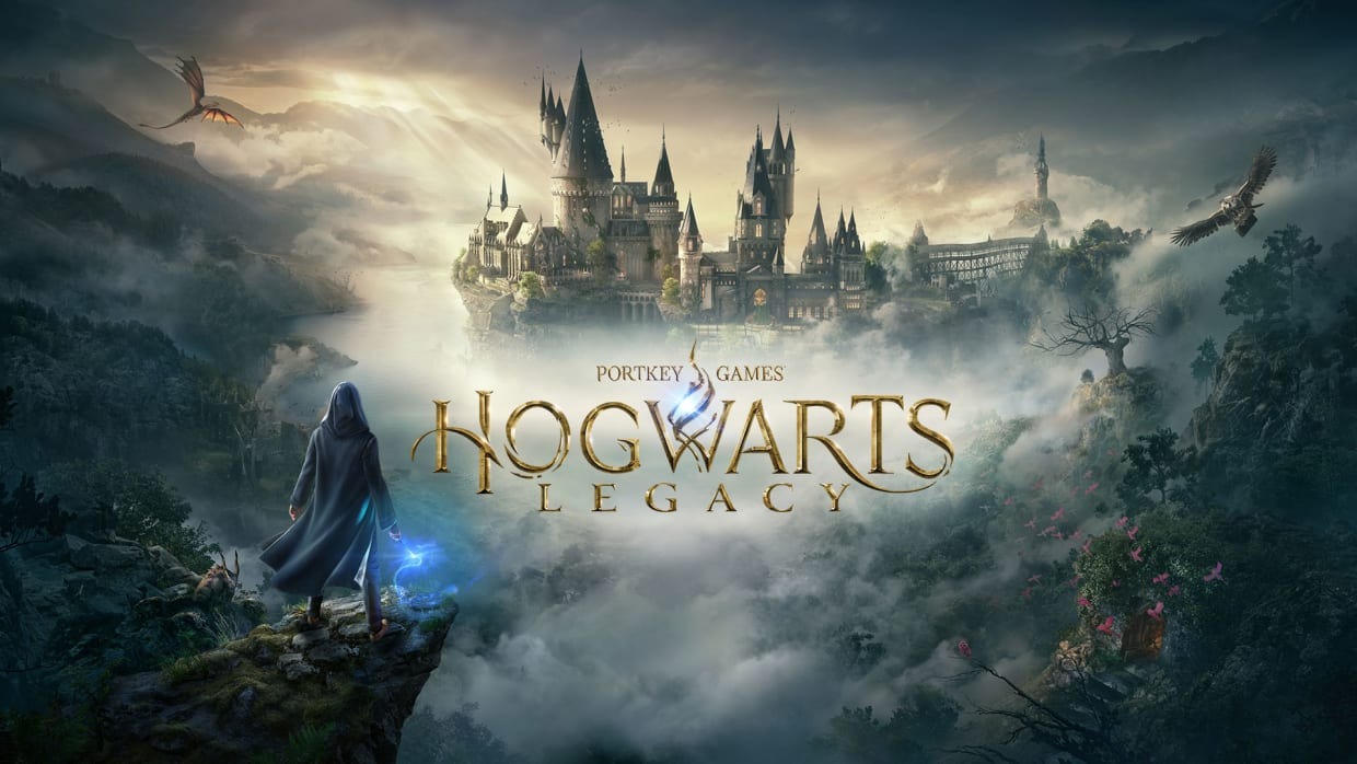Hogwarts Legacy header image with castle and wizard