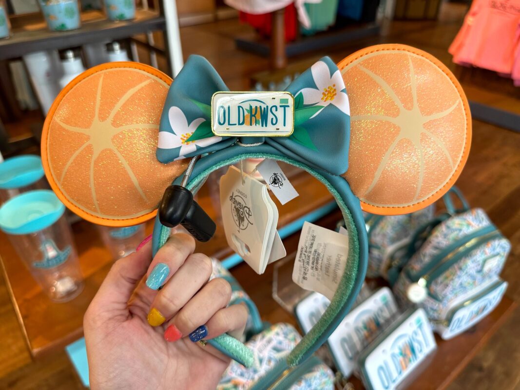 disney's old key west orange-scented Loungefly ear headband