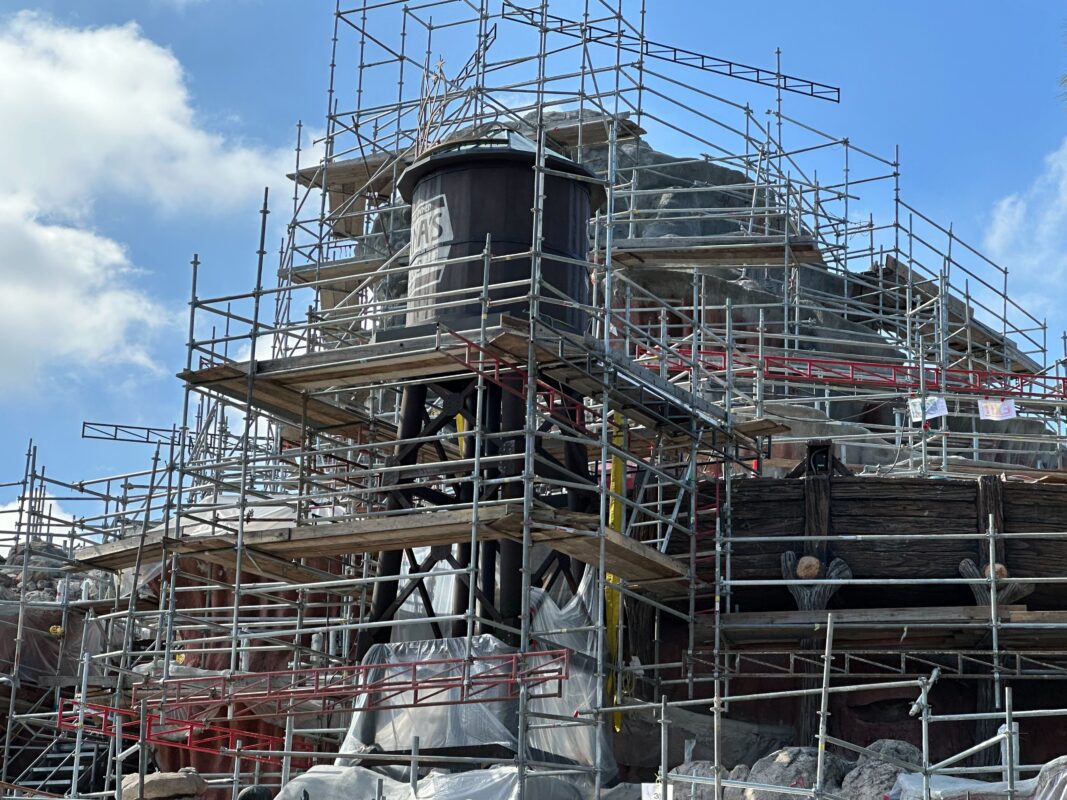 Tiana's bayou adventure water tower in Disneyland Park