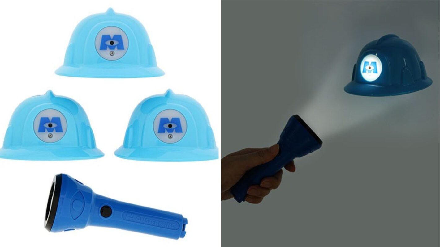 Monsters, Inc. Ride & Go Seek Helmet and Flashlight Toy Set