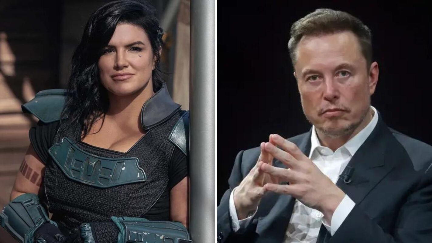 Gina Carano as Cara Dune, Elon Musk