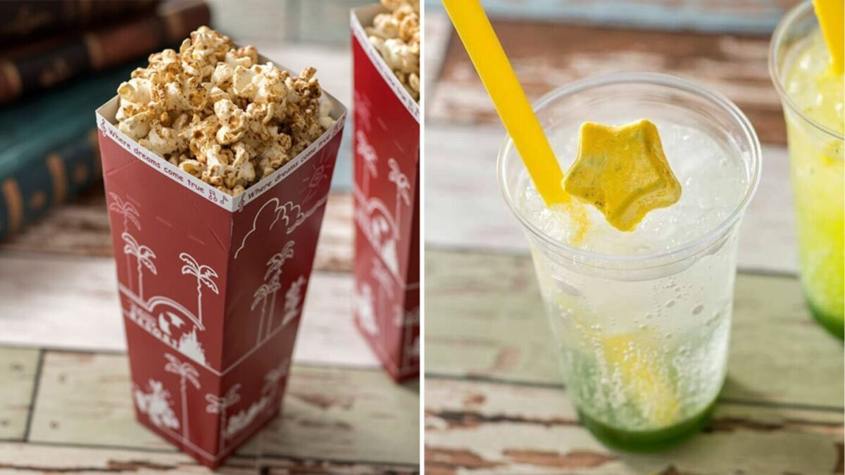 roast beef popcorn and pixie dust drink