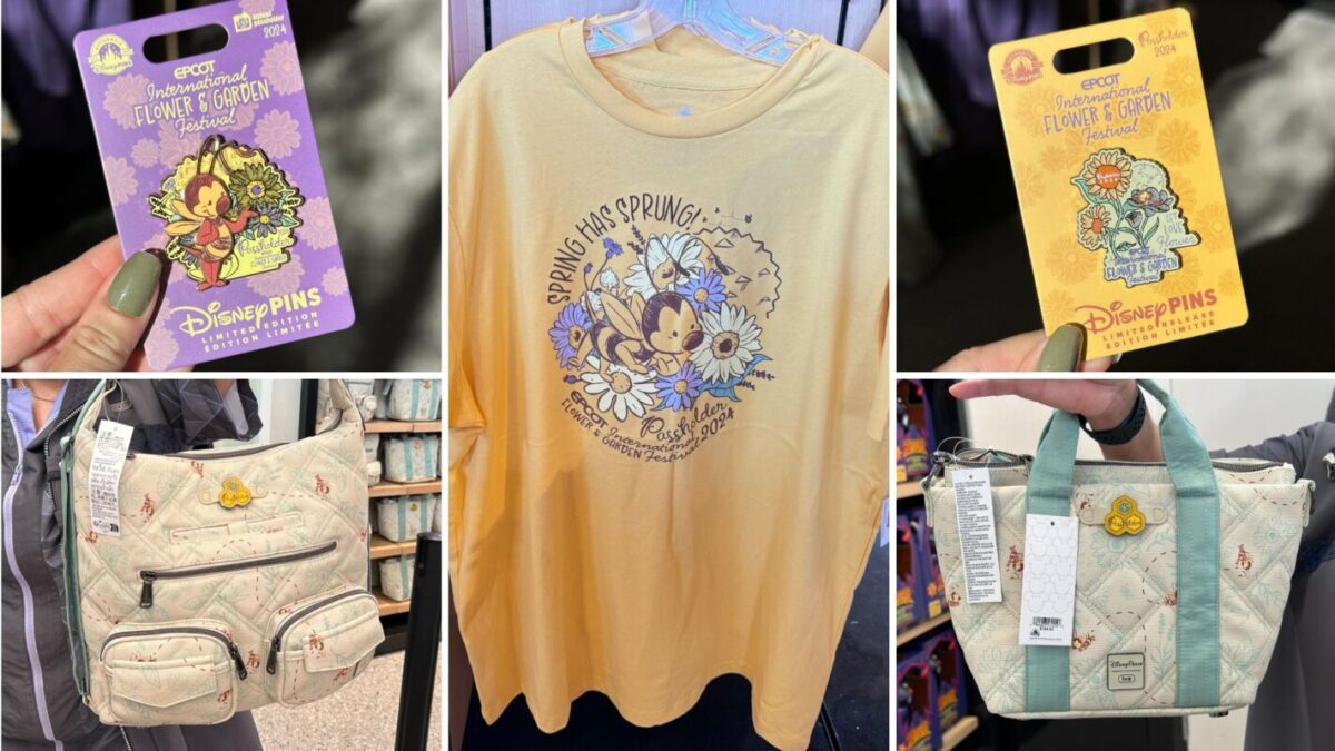 2024 Flower & Garden Spike the Bee passholder merch collage