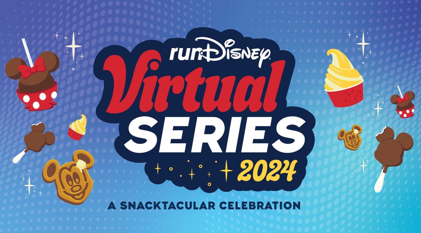 2024 runDisney Virtual Series: A Snacktacular Celebration graphic