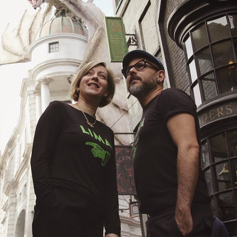 The Harry Potter design duo, MinaLima