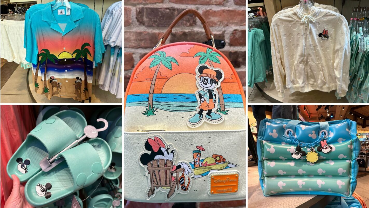 Mickey & Minnie summer collection collage