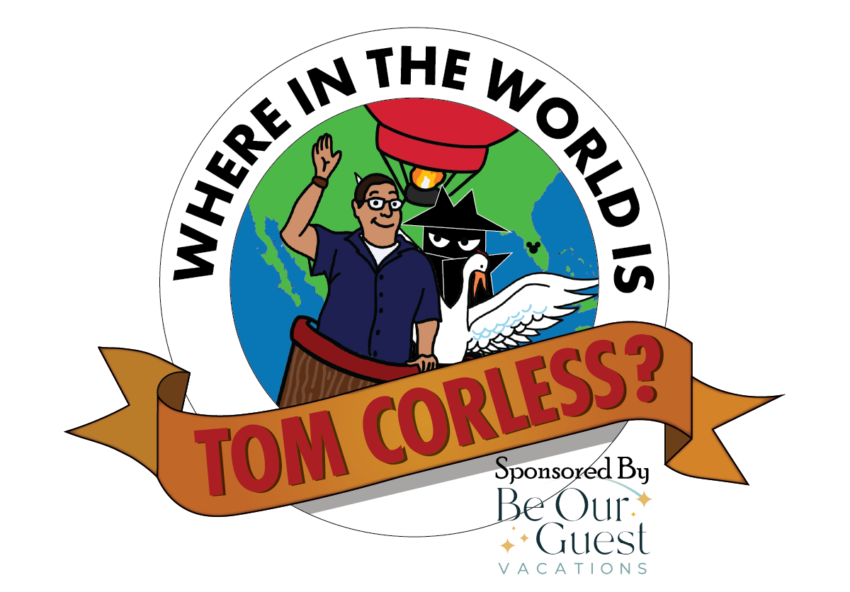 Where in the World is Tom Corless? logo