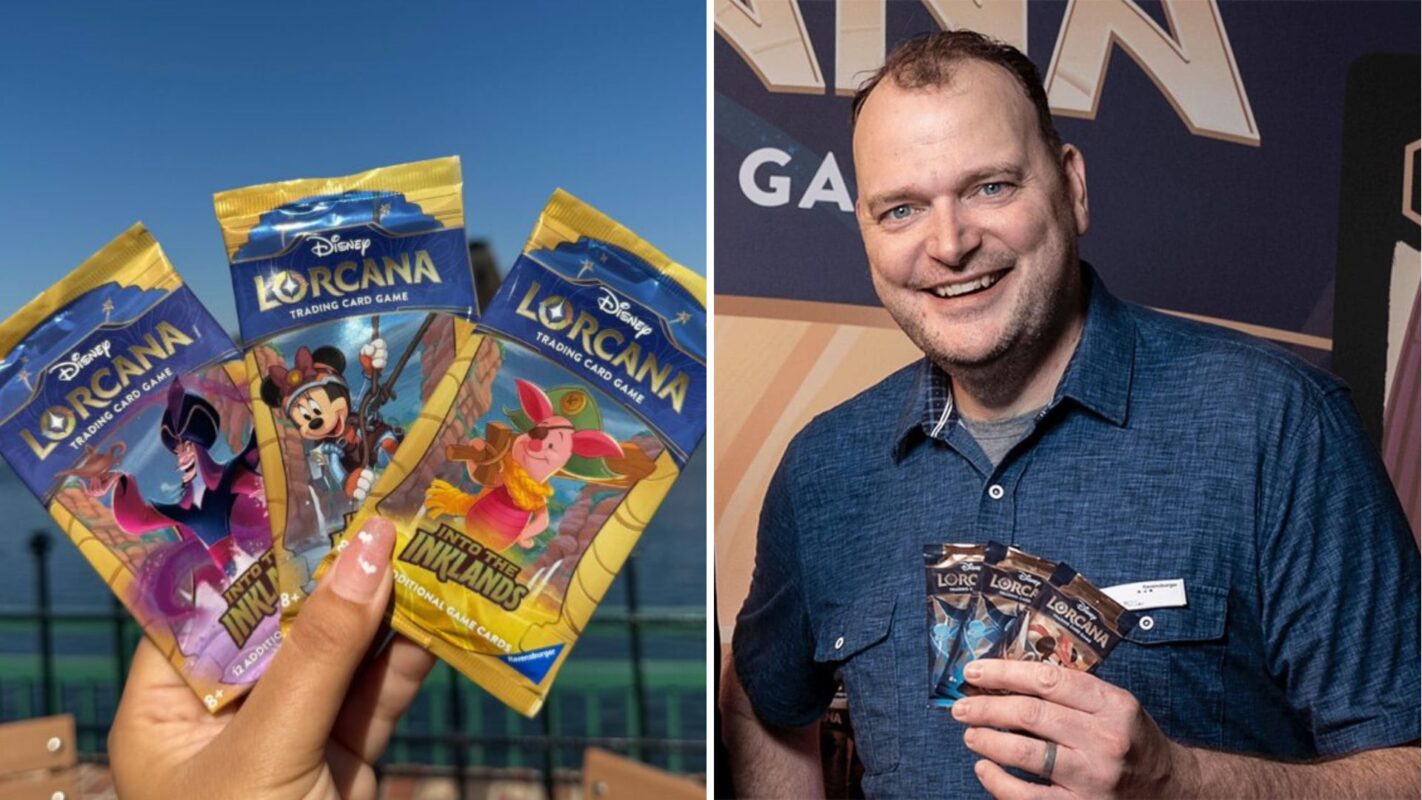 Lorcana booster packs and Ryan Miller