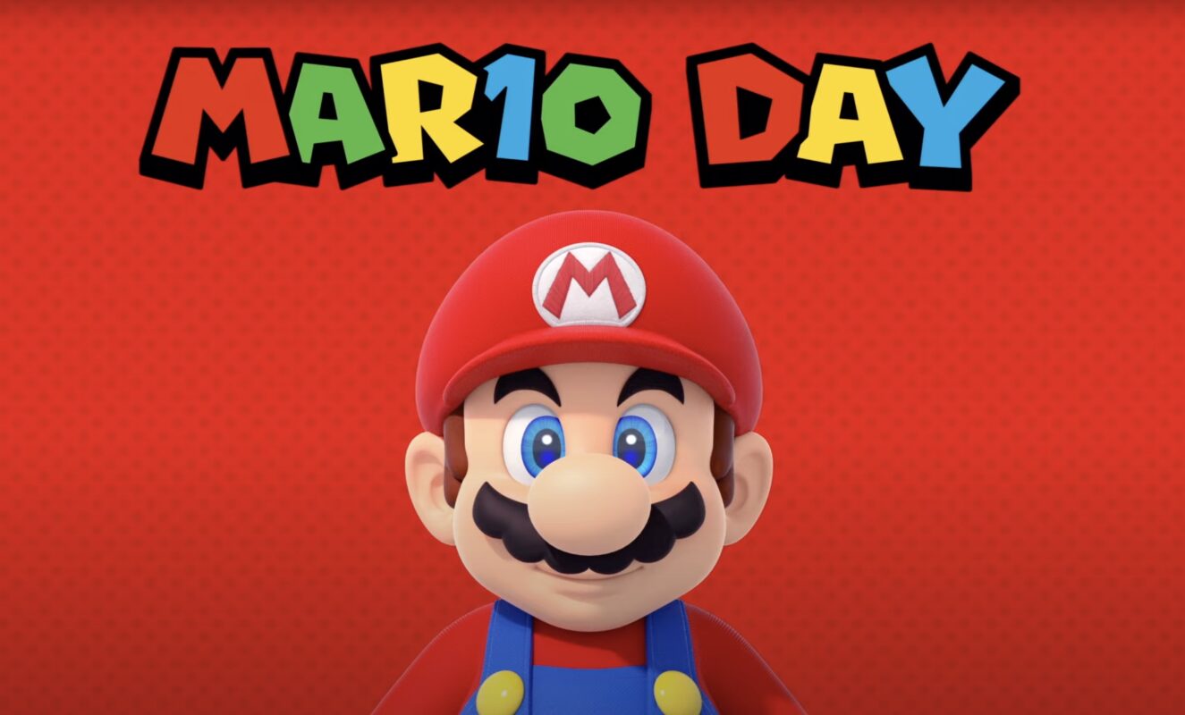 Mar10 Day art in celebration of the announcement of a new "The Super Mario Bros. Movie."