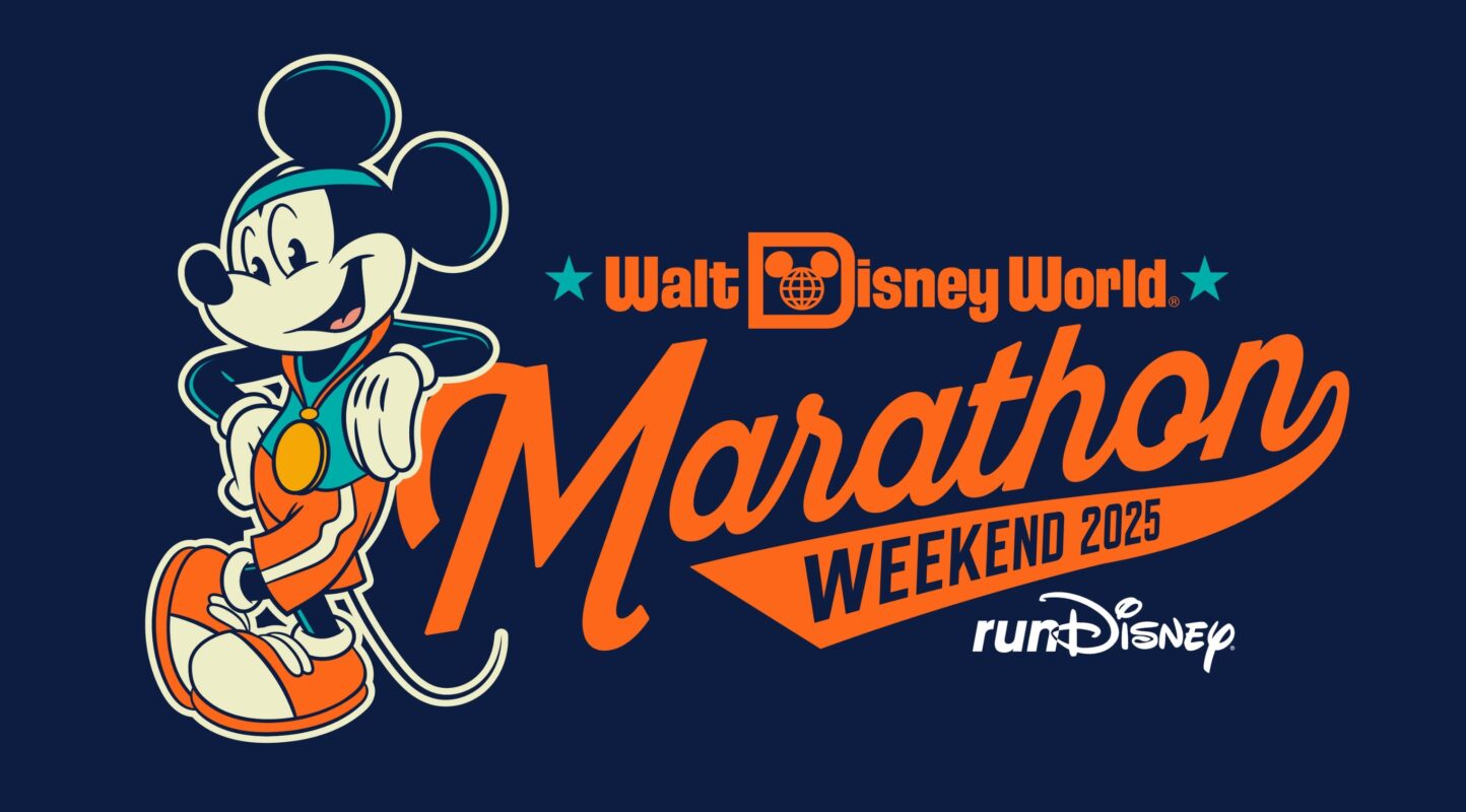 Walt Disney World Marathon Weekend 2025 graphic featuring Mickey