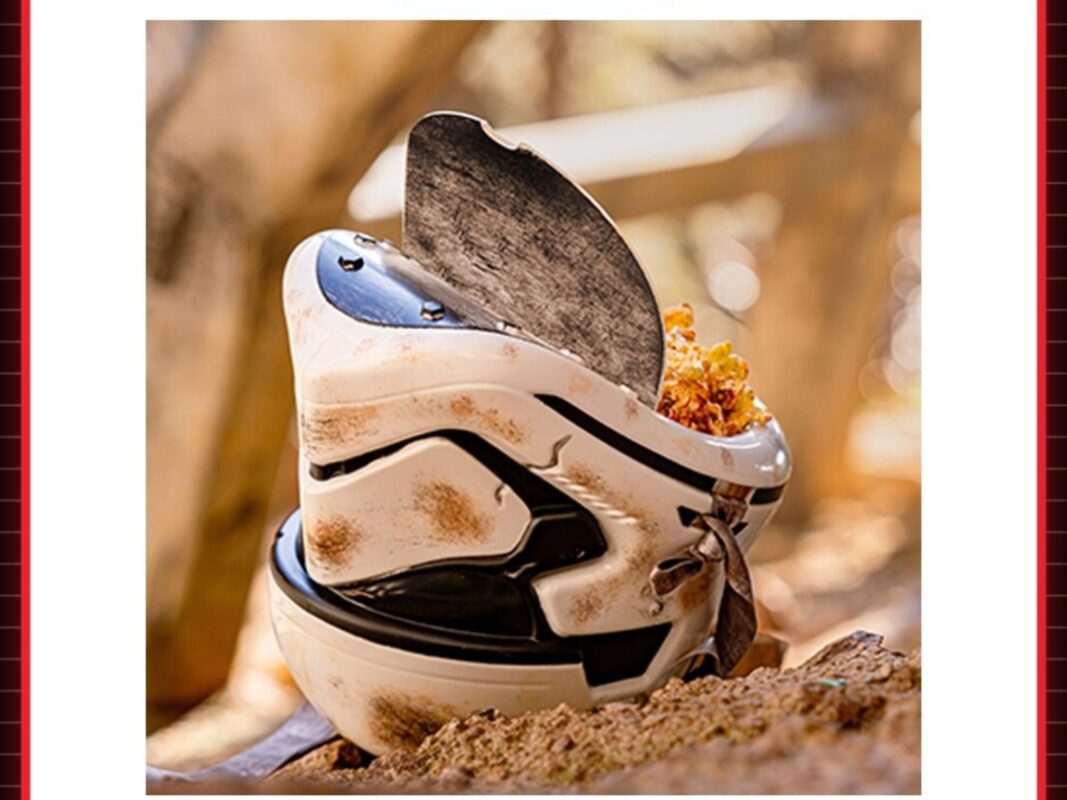 Salvaged Stormtrooper Helmet popcorn bucket